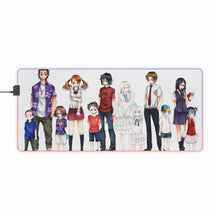 Load image into Gallery viewer, Anohana Meiko Honma, Jinta Yadomi, Naruko Anjou, Tetsudou Hisakawa, Chiriko Tsurumi RGB LED Mouse Pad (Desk Mat)

