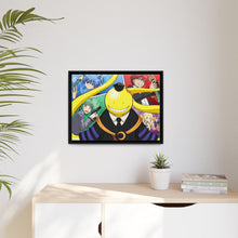 Load image into Gallery viewer, Assassination classroom&#39;s poster Canvas Framed Art Print
