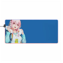 Load image into Gallery viewer, Super Sonico RGB LED Mouse Pad (Desk Mat)
