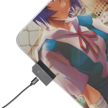 Load image into Gallery viewer, Neon Genesis Evangelion Rei Ayanami RGB LED Mouse Pad (Desk Mat)
