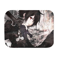 kirito blacksword Sherpa Blanket