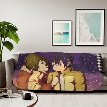 Load image into Gallery viewer, Anime ERASEDr Sherpa Blanket

