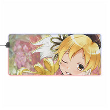 Load image into Gallery viewer, Puella Magi Madoka Magica Mami Tomoe RGB LED Mouse Pad (Desk Mat)
