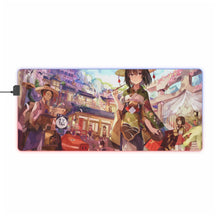 Load image into Gallery viewer, Anime Girl RGB LED Mouse Pad (Desk Mat)
