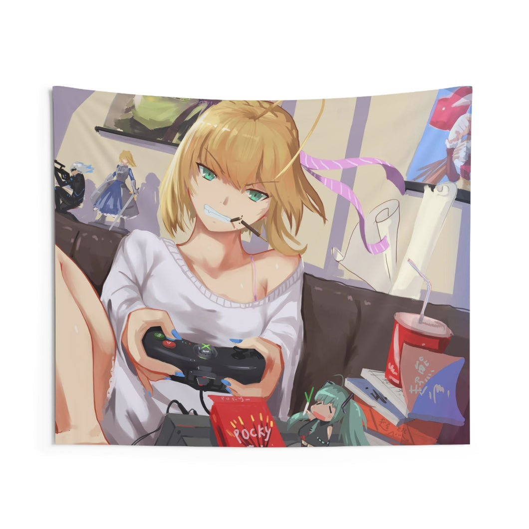 Saber Lily Indoor Wall Tapestry