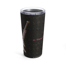 Load image into Gallery viewer, Glass Heart Princess Tumbler 20oz
