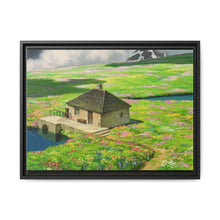 Load image into Gallery viewer, studio ghibli Howl&#39;s Moving Castle Canvas Framed Art Print

