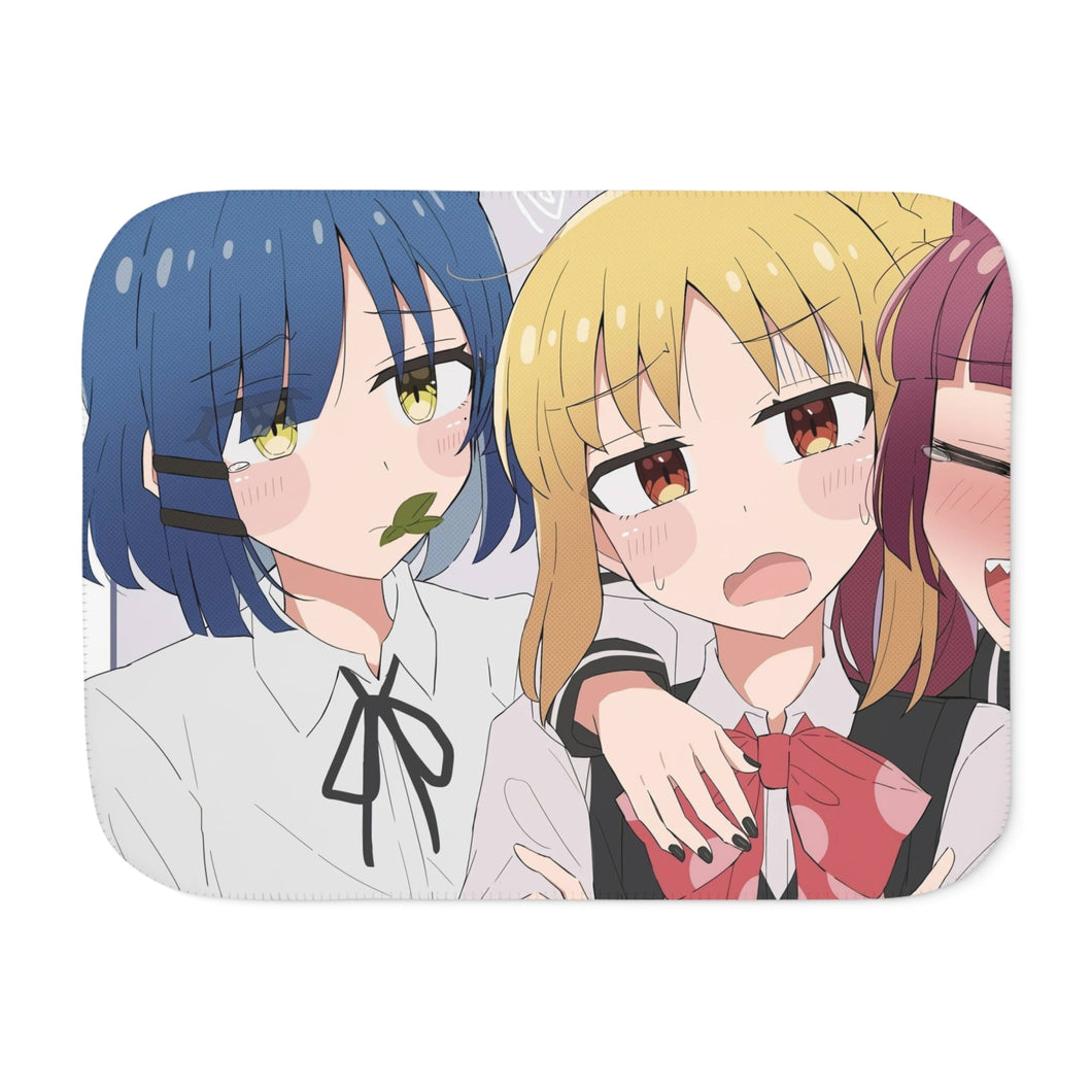Bocchi the Rock Sherpa Blanket