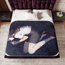 Load image into Gallery viewer, Eru Chitanda  Sadness Sherpa Blanket
