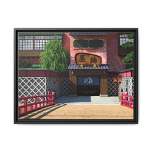 Load image into Gallery viewer, Anime Spirited Away Canvas Framed Art Print
