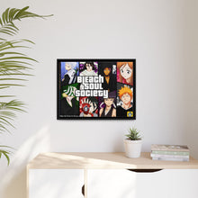 Load image into Gallery viewer, Bleach Ichigo Kurosaki, Rukia Kuchiki, Orihime Inoue, Yasutora Sado, Kisuke Urahara Canvas Framed Art Print
