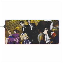 Load image into Gallery viewer, Black Butler RGB LED Mouse Pad (Desk Mat)
