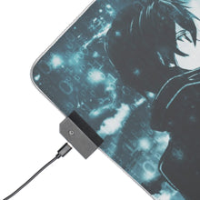 Load image into Gallery viewer, Sword Art Online Kazuto Kirigaya RGB LED Mouse Pad (Desk Mat)
