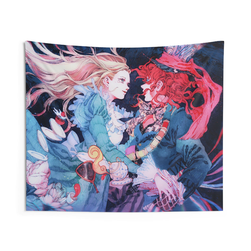 Anime Alice In Wonderland Indoor Wall Tapestry