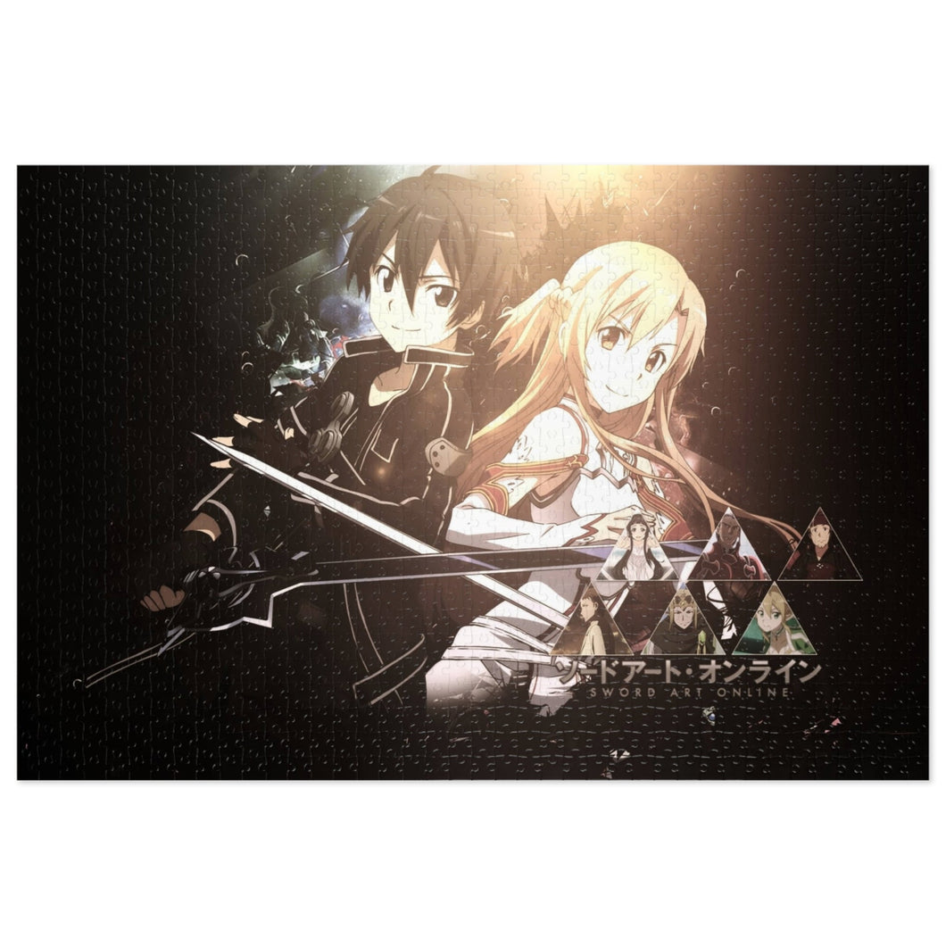 Asuna and Kirito (Sword Art Online) Jigsaw Puzzle