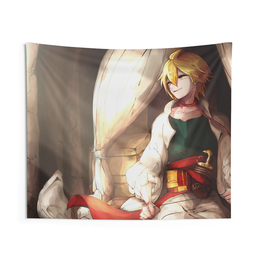 Magi: The Labyrinth Of Magic Alibaba Saluja, Japanese Desk Mat Indoor Wall Tapestry