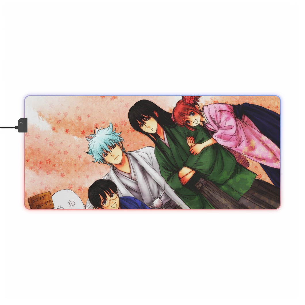 Anime Gintama RGB LED Mouse Pad (Desk Mat)