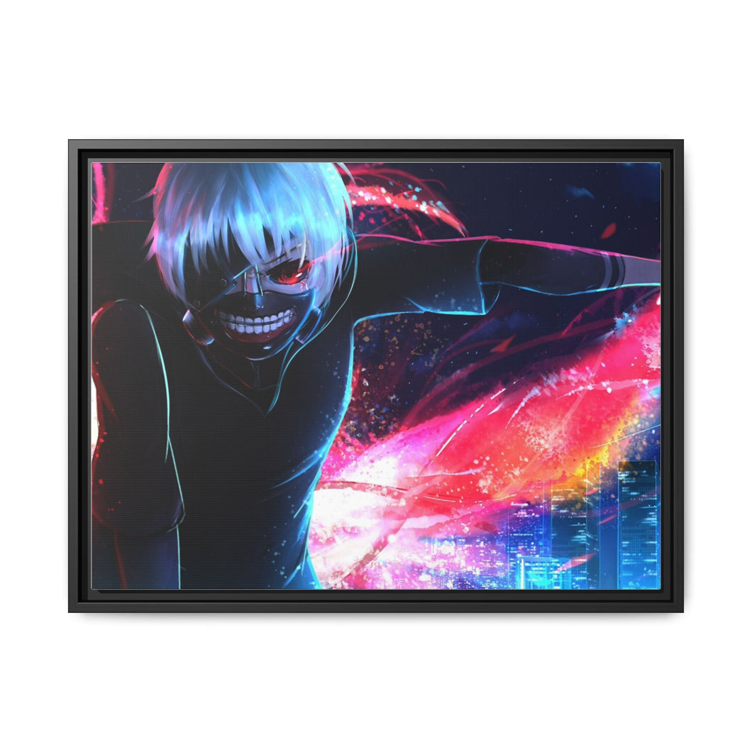 one eye ghoul Canvas Framed Art Print