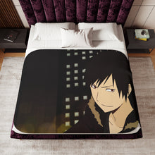 Load image into Gallery viewer, Durarara!! Izaya Orihara Sherpa Blanket
