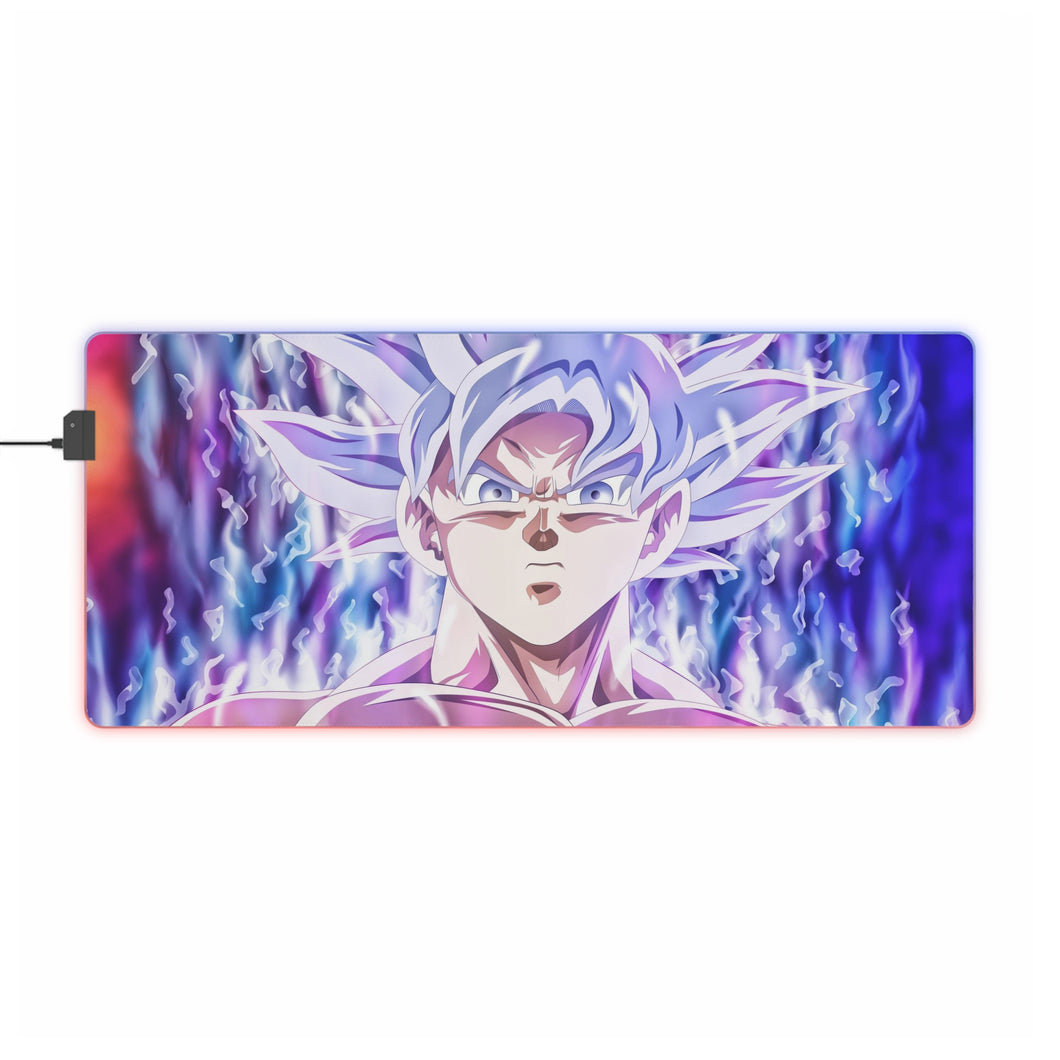 Goku Mastered Ultra Instinct RGB LED Mouse Pad (Desk Mat)