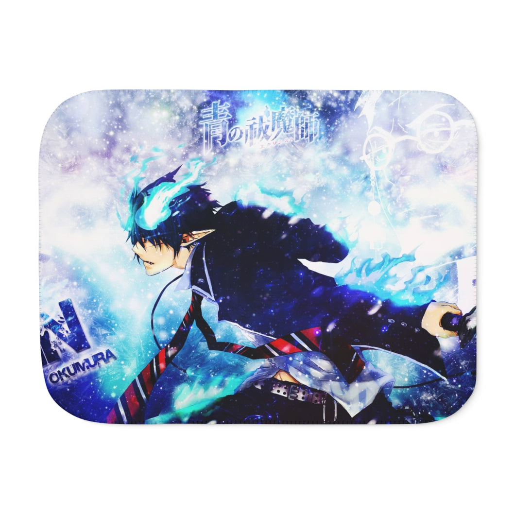 Blue Exorcist Rin Okumura Sherpa Blanket