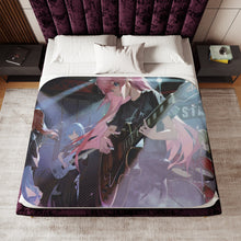 Load image into Gallery viewer, Bocchi the Rock Sherpa Blanket
