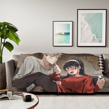 Load image into Gallery viewer, Anime Spy x Family Sherpa Blanket

