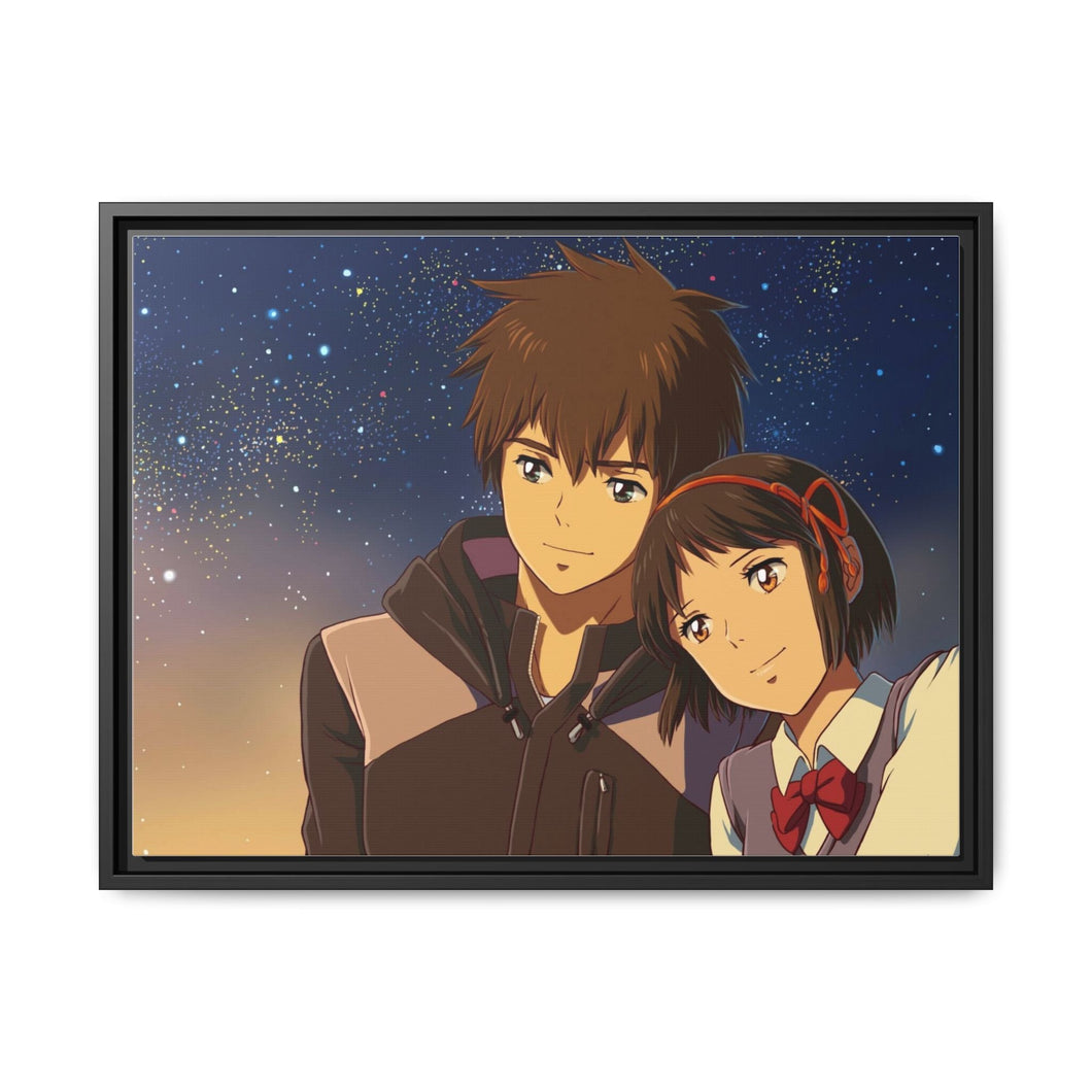 Your Name. Canvas Framed Art Print