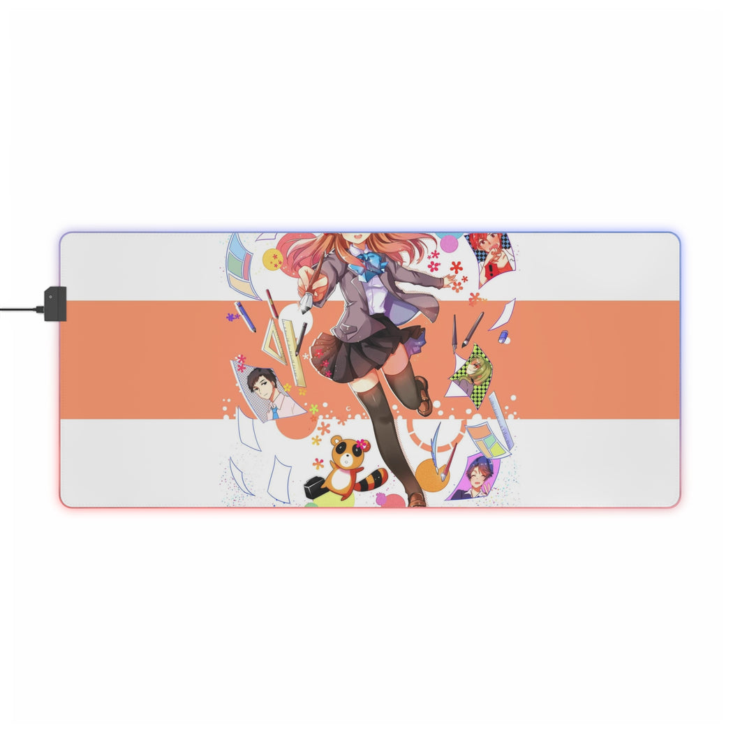 Monthly Girls' Nozaki-kun Chiyo Sakura RGB LED Mouse Pad (Desk Mat)