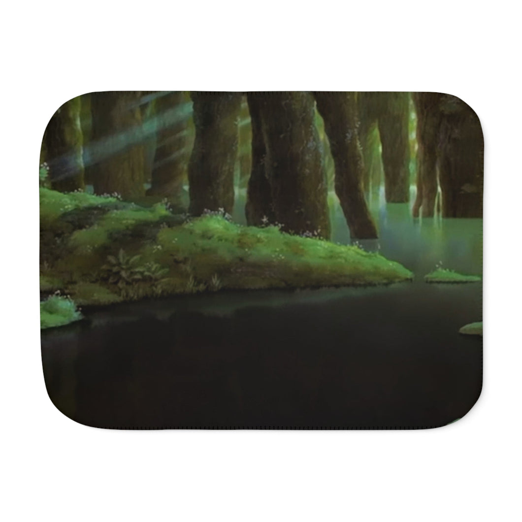 Anime Princess Mononoker Sherpa Blanket