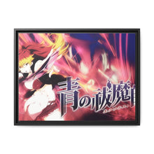 Load image into Gallery viewer, Blue Exorcist Canvas Framed Art Print
