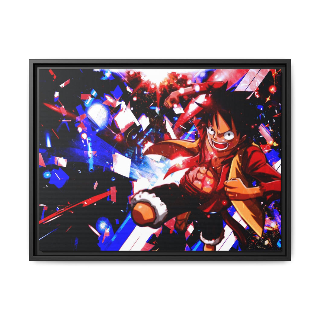 Anime One Piece Canvas Framed Art Print