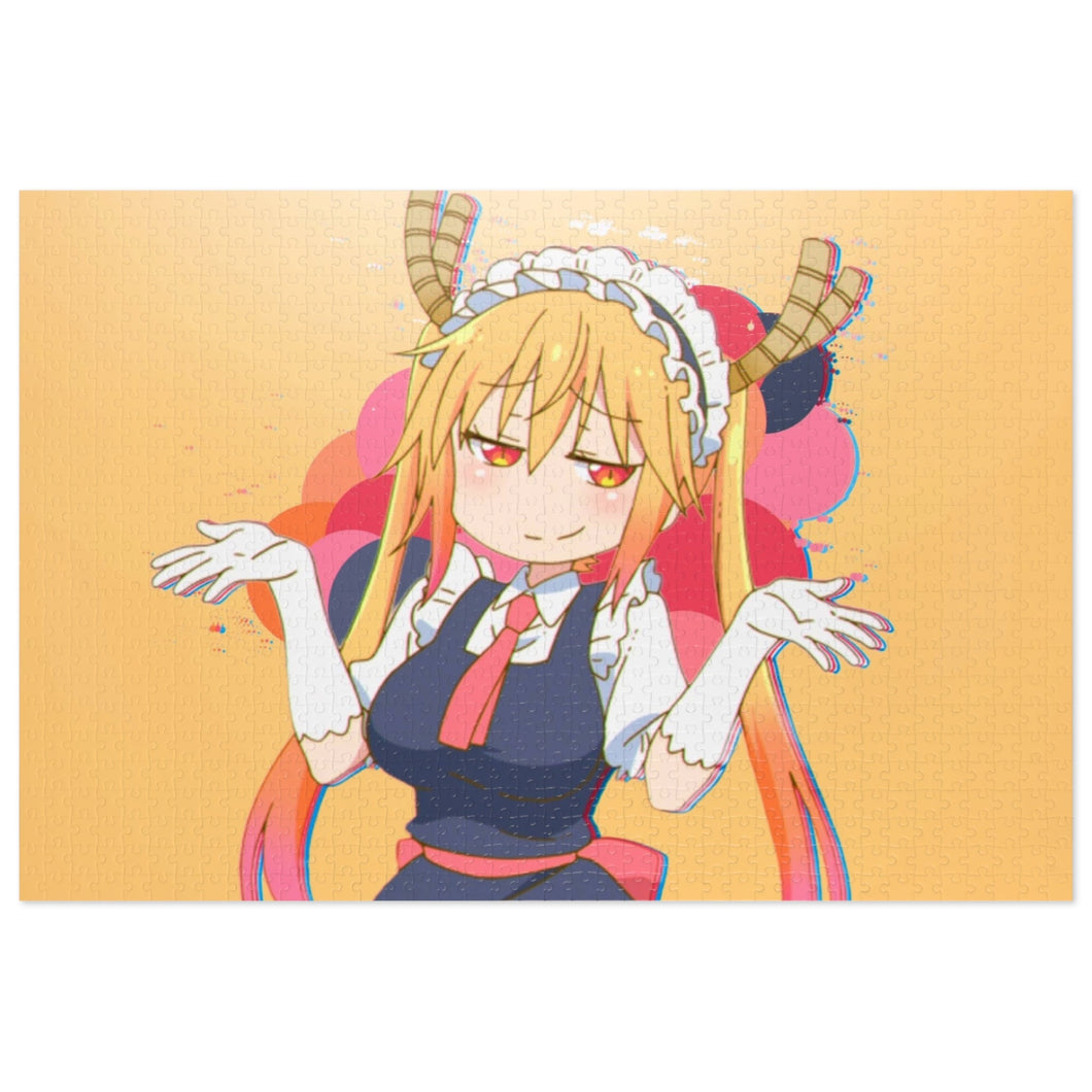Wallpaper kobayashi-san chi no maid dragon (Tohru) Jigsaw Puzzle