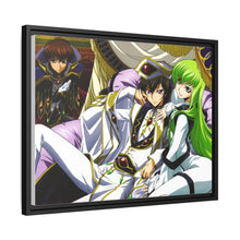 Load image into Gallery viewer, Code Geass Lelouch Lamperouge, Suzaku Kururugi Canvas Framed Art Print
