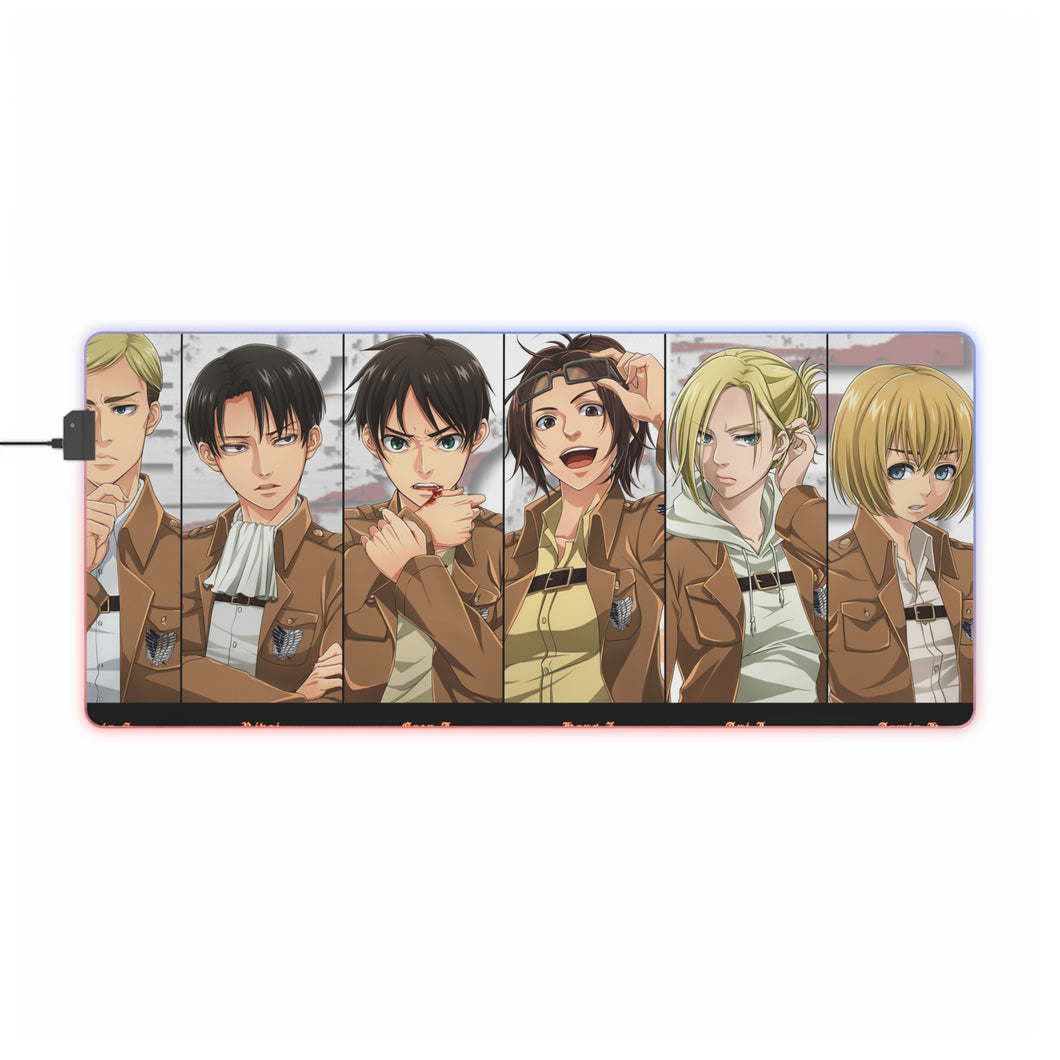 The squad RGB LED Mouse Pad (Desk Mat)