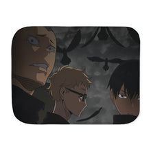 Load image into Gallery viewer, Karasuno´s Crows (Haikyu) Sherpa Blanket
