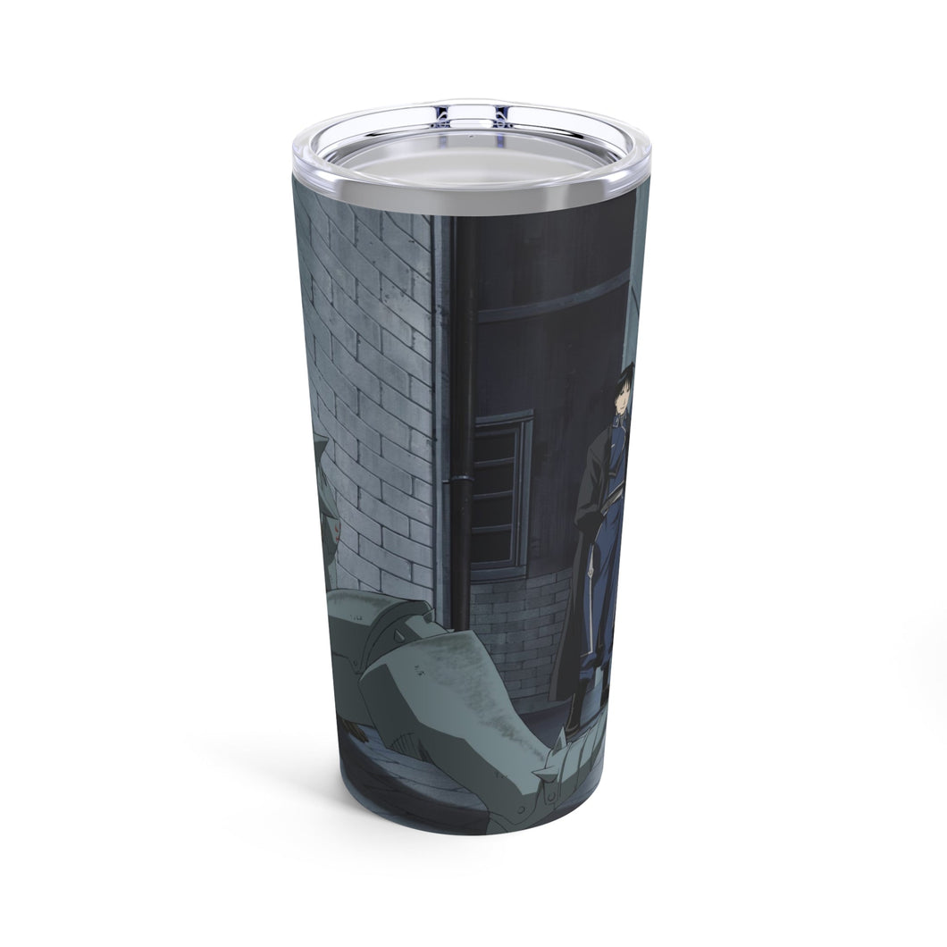Edward Elric Roy Mustang and Alphonse Elric Tumbler 20oz