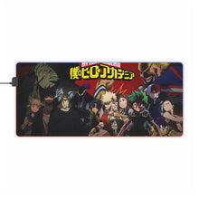 Load image into Gallery viewer, My Hero Academia Izuku Midoriya, Katsuki Bakugou, All Might, Tenya Iida, Tsuyu Asui RGB LED Mouse Pad (Desk Mat)
