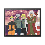 Anime Naruto Canvas Framed Art Print