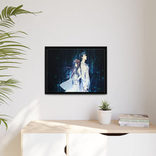 Load image into Gallery viewer, Okabe and Kurisu Canvas Framed Art Print
