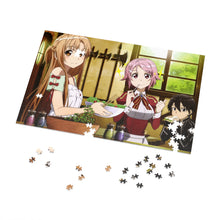 Load image into Gallery viewer, Asuna, Lisbeth and Kirito Jigsaw Puzzle
