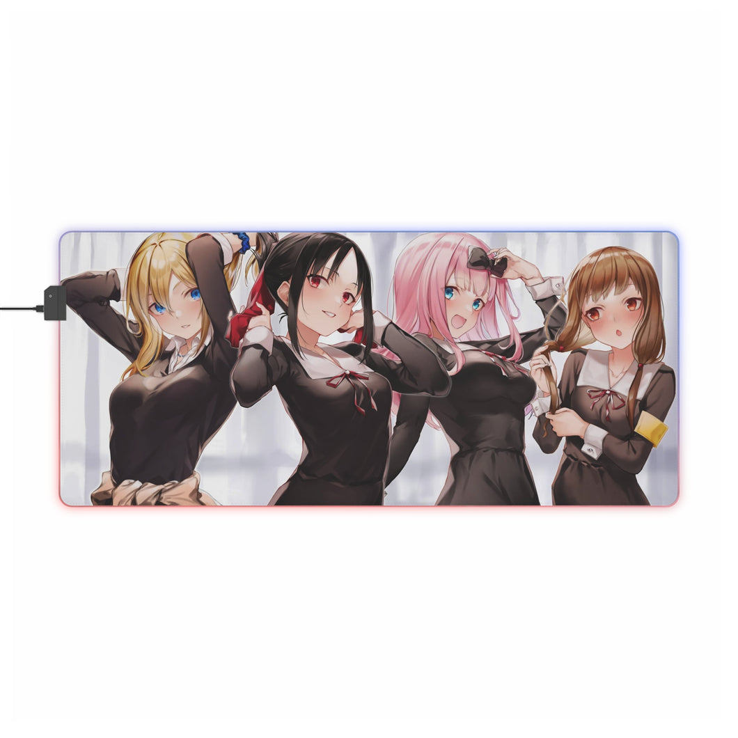 Kaguya-sama: Love Is War RGB LED Mouse Pad (Desk Mat)