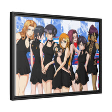 Load image into Gallery viewer, Bleach Rukia Kuchiki, Orihime Inoue Canvas Framed Art Print
