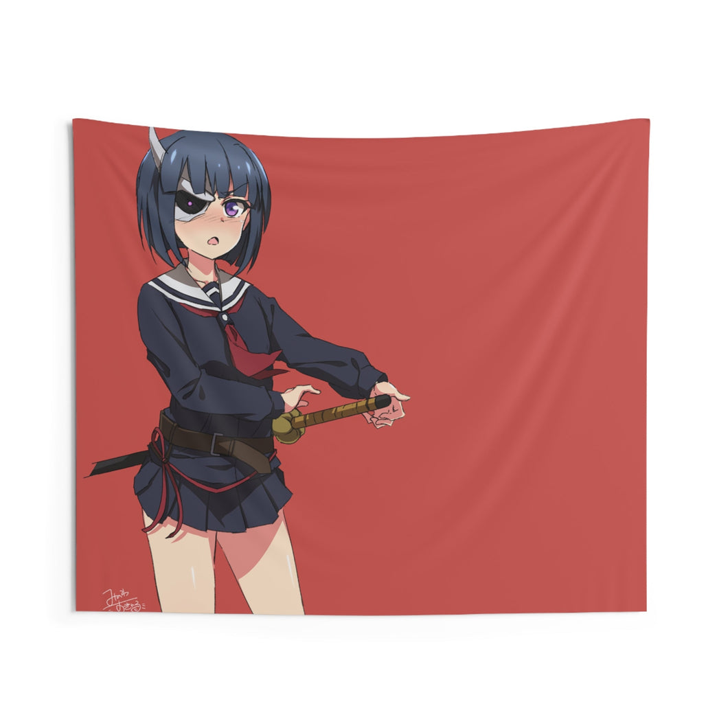 Anime Armed Girl's Machiavellism Indoor Wall Tapestry