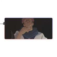 Load image into Gallery viewer, Sukuna, Minimalist RGB LED Mouse Pad (Desk Mat)
