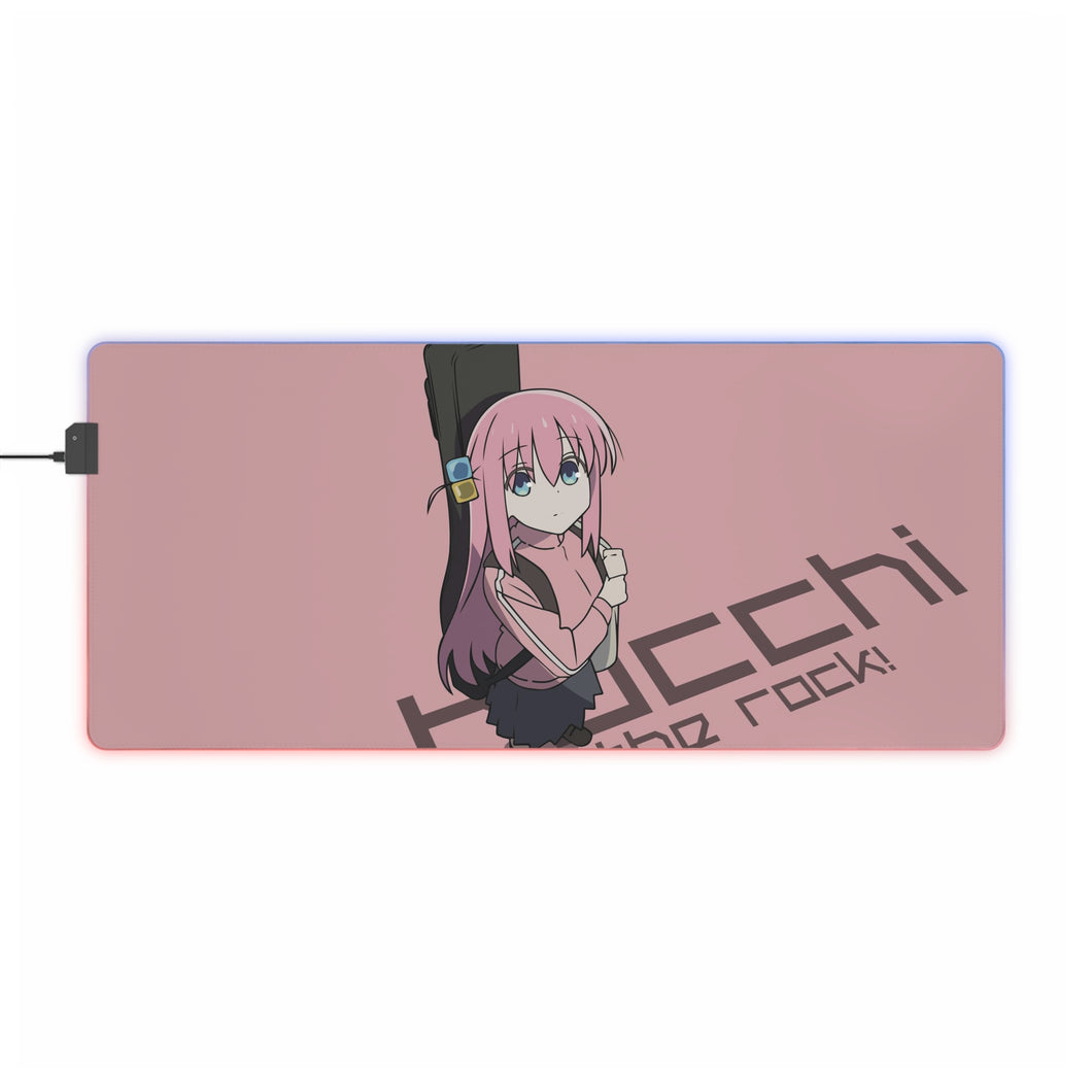 Bocchi the Rock RGB LED Mouse Pad (Desk Mat)