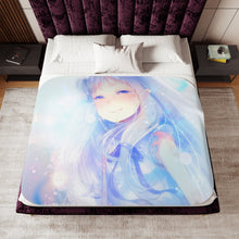 Load image into Gallery viewer, Anohana Sherpa Blanket

