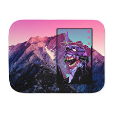 Load image into Gallery viewer, Anime Neon Genesis Evangelion Sherpa Blanket
