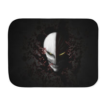 Load image into Gallery viewer, Kurosaki Ichigo Hollow Mask Sherpa Blanket

