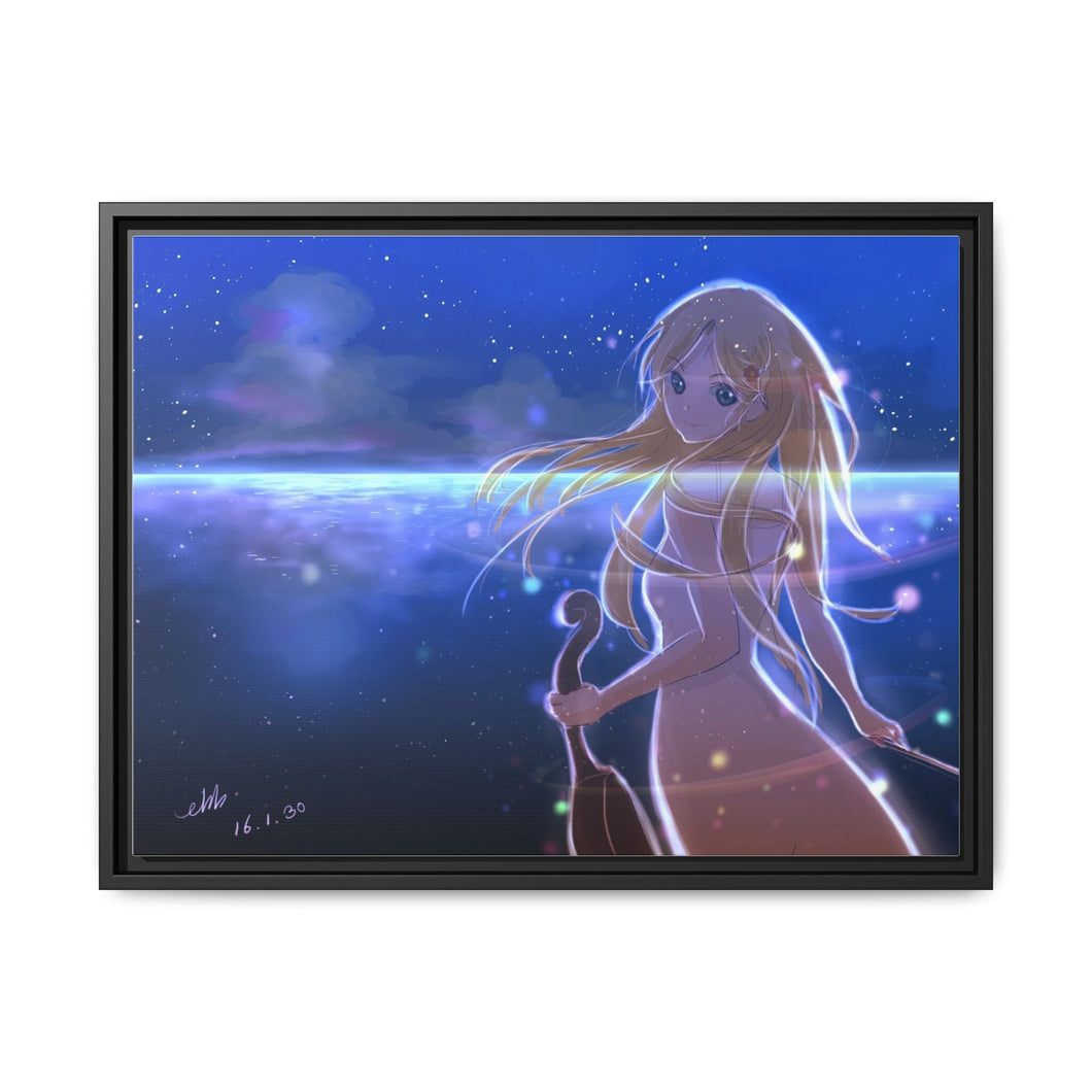 Kaori Miyazono Canvas Framed Art Print